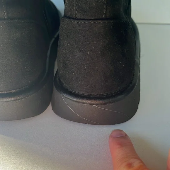 New Women's May Faux Suede Booties Memory Foam Insole Size 9 - Picture 11 of 13